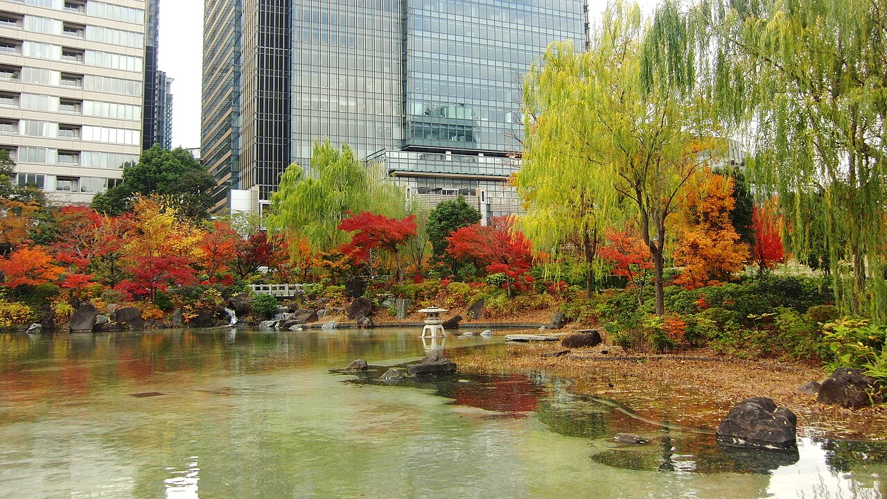 檜町公園の池