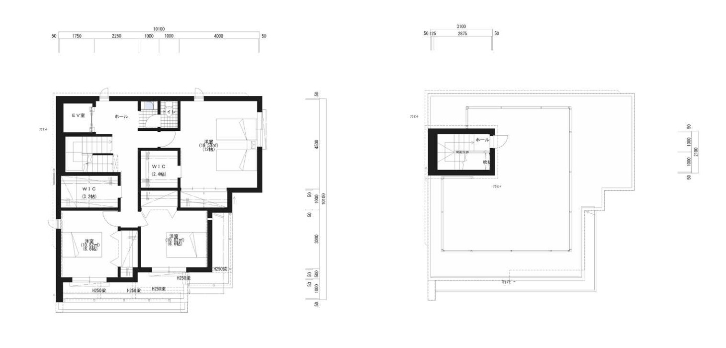 3階・PHの参考間取り図