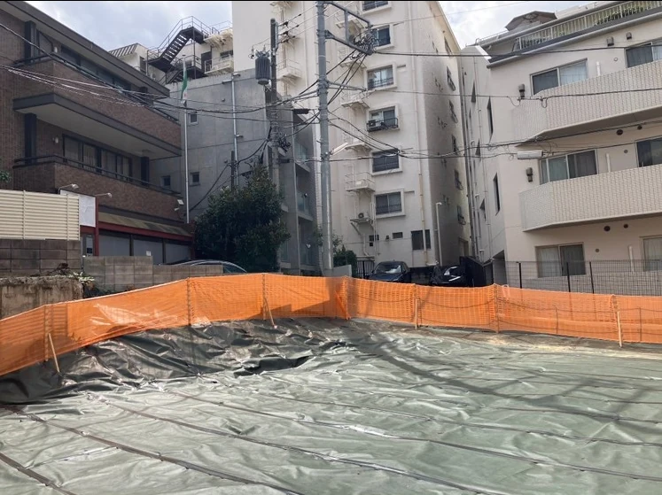 敷地の奥行き